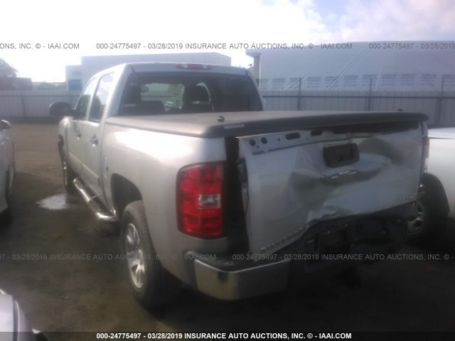 3GCEC13C78G157282 - 2008 CHEVROLET SILVERADO C1500 GRAY photo 3