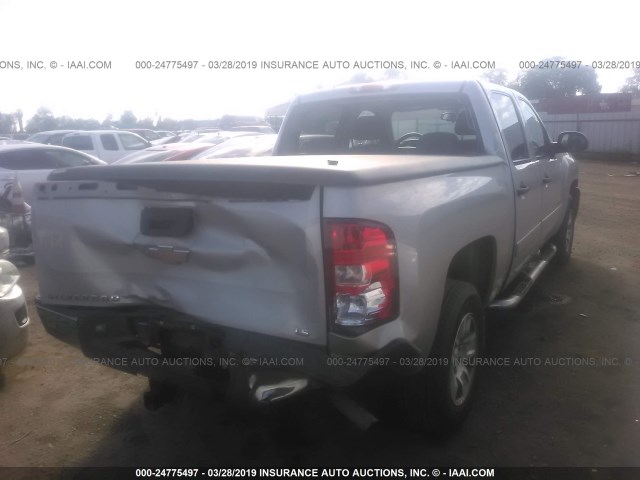 3GCEC13C78G157282 - 2008 CHEVROLET SILVERADO C1500 GRAY photo 4