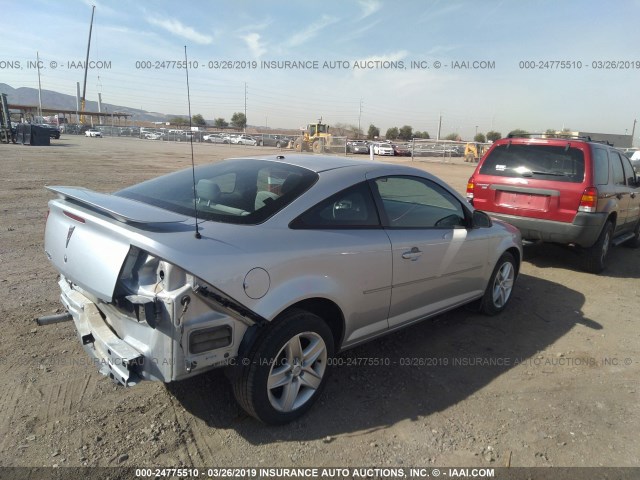 1G2AL18F287249580 - 2008 PONTIAC G5 SILVER photo 4