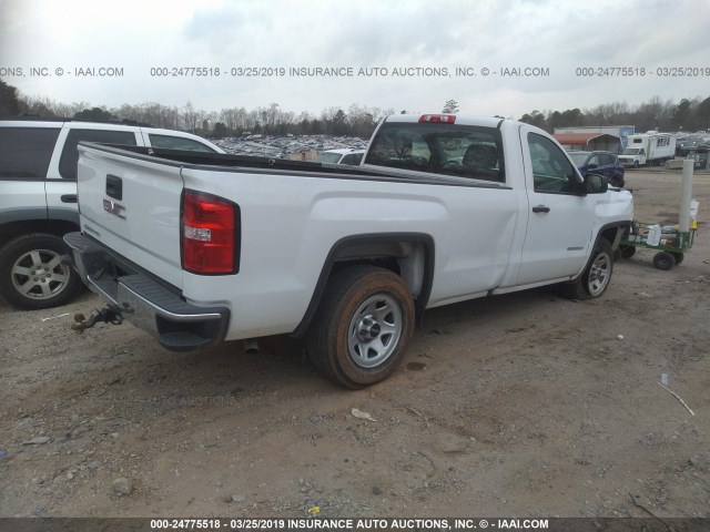 1GTN1LEC8JZ904991 - 2018 GMC SIERRA C1500 WHITE photo 4