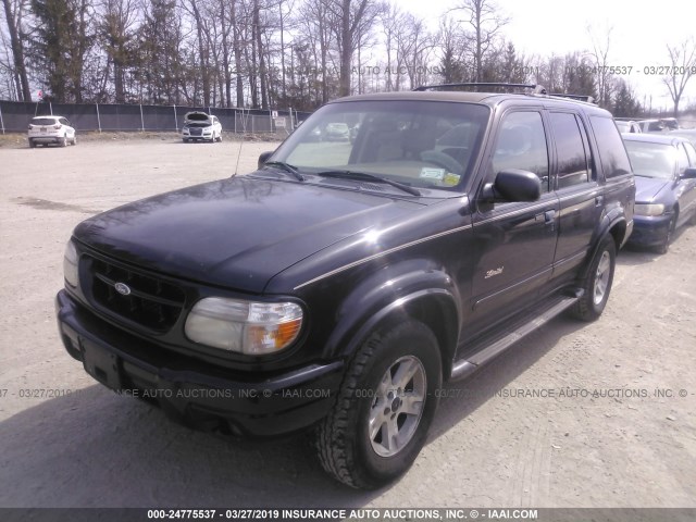 1FMZU75E4YZB90526 - 2000 FORD EXPLORER LIMITED BLACK photo 2