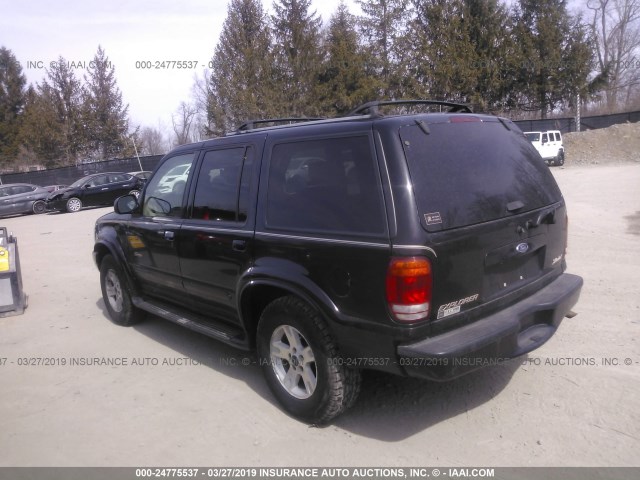 1FMZU75E4YZB90526 - 2000 FORD EXPLORER LIMITED BLACK photo 3