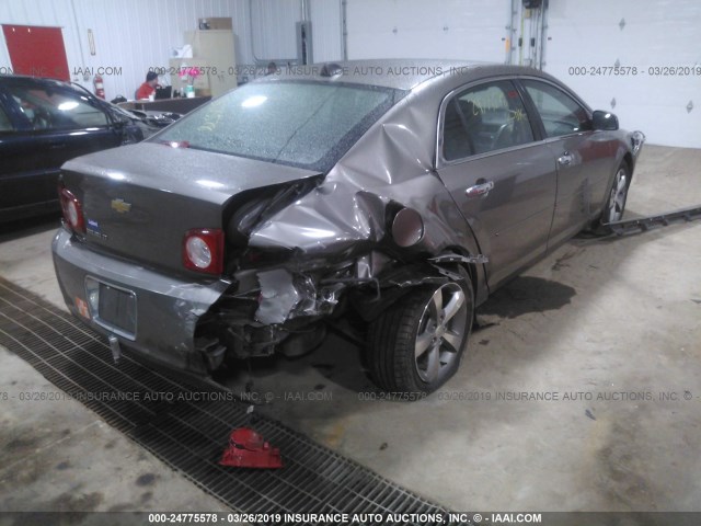 1G1ZC5E02CF164090 - 2012 CHEVROLET MALIBU 1LT 棕色 照片 4