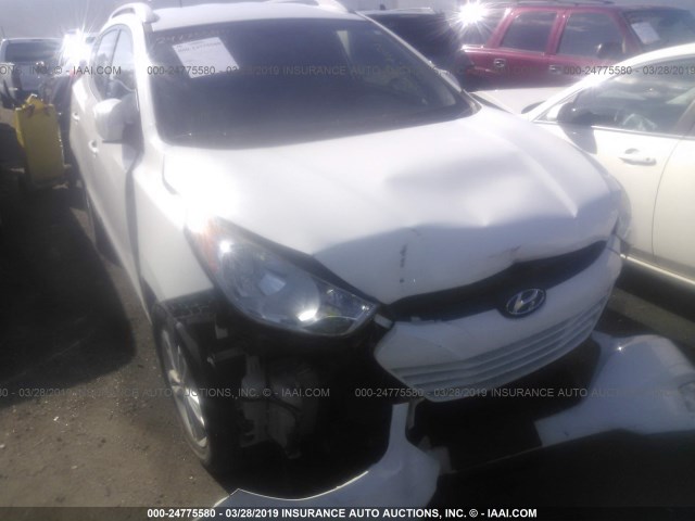 KM8JU3ACXDU602417 - 2013 HYUNDAI TUCSON GLS/LIMITED 白色 照片 1