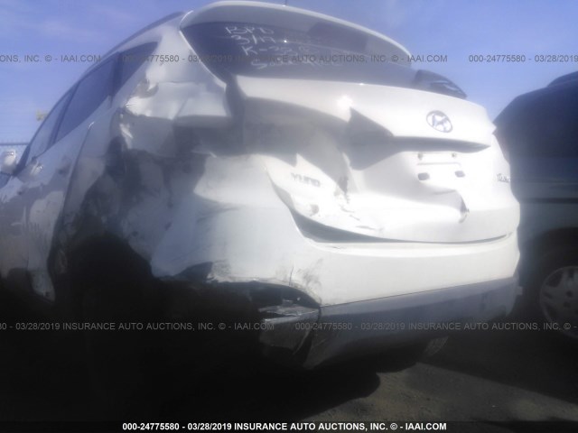 KM8JU3ACXDU602417 - 2013 HYUNDAI TUCSON GLS/LIMITED 白色 照片 6