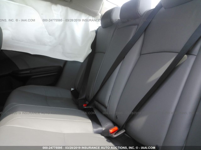 19XFC1F7XHE027253 - 2017 HONDA CIVIC EXL GRAY photo 8