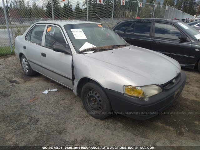 1NXBR12E8YZ365717 - 2000 TOYOTA COROLLA VE/CE/LE SILVER photo 1