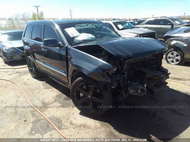 1J8HR78307C504887 - 2007 JEEP GRAND CHEROKEE SRT-8 GRAY photo 1