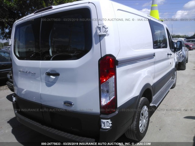 1FTYR1YM2JKA46389 - 2018 FORD TRANSIT T-250 WHITE photo 4