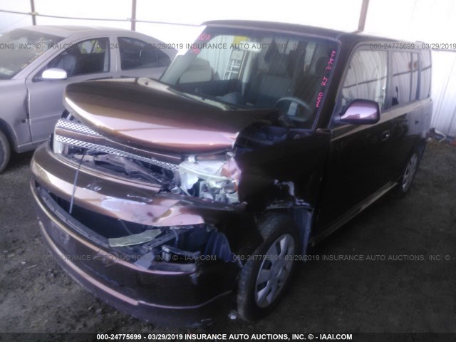 JTLKT324464127390 - 2006 TOYOTA SCION XB 栗色 照片 2
