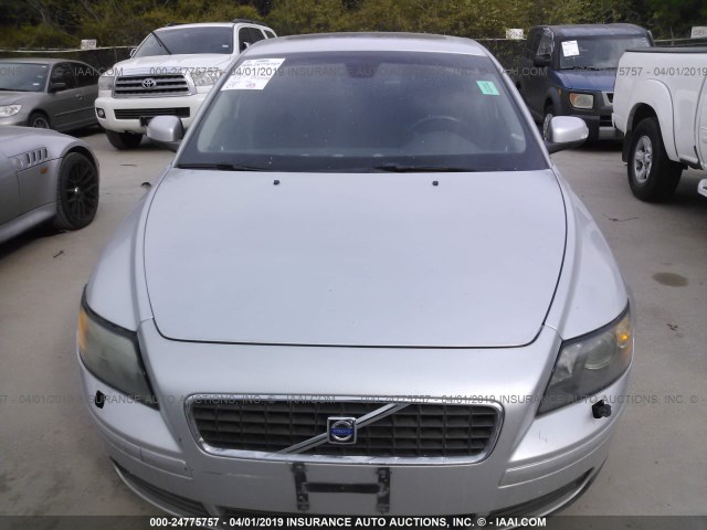 YV1MS382X72301225 - 2007 VOLVO S40 2.4I SILVER photo 6