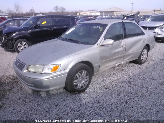 4T1BG22K1YU674169 - 2000 TOYOTA CAMRY CE/LE/XLE GRAY photo 2