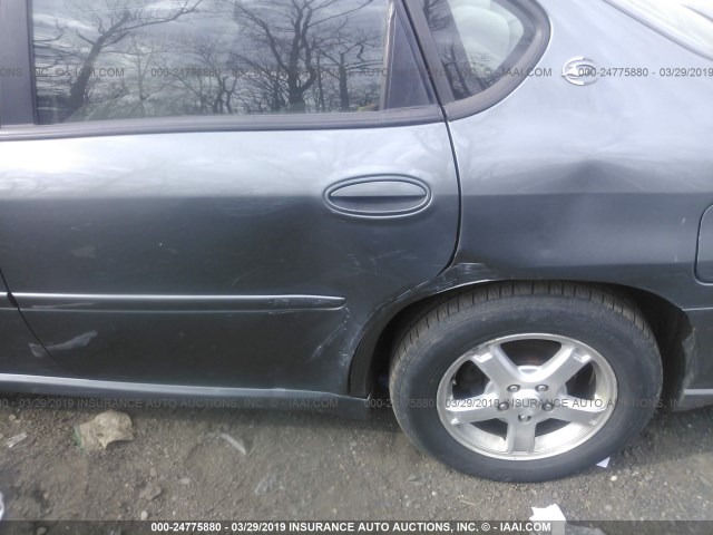 2G1WF52E549352736 - 2004 CHEVROLET IMPALA GRAY photo 6