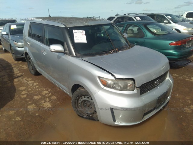 JTLKE50EX81011908 - 2008 TOYOTA SCION XB 银色 照片 1