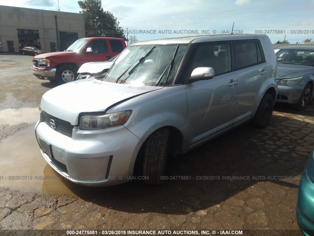 JTLKE50EX81011908 - 2008 TOYOTA SCION XB 银色 照片 2