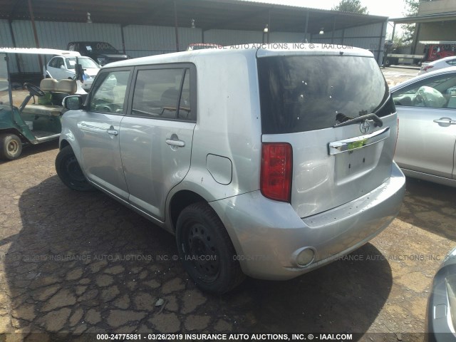 JTLKE50EX81011908 - 2008 TOYOTA SCION XB 银色 照片 3
