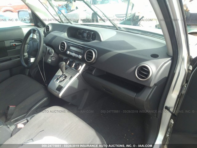 JTLKE50EX81011908 - 2008 TOYOTA SCION XB 银色 照片 5