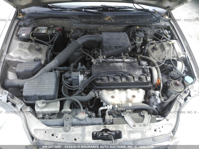 1HGEJ6671YL043011 - 2000 HONDA CIVIC LX TAN photo 10