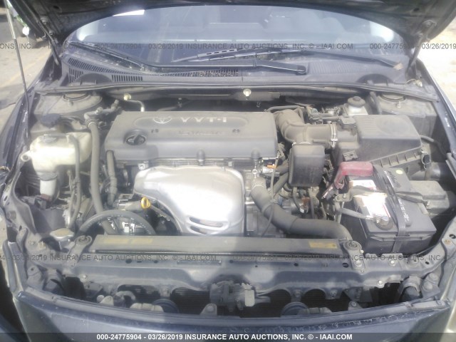 JTKDE177660088565 - 2006 TOYOTA SCION TC BLACK photo 10