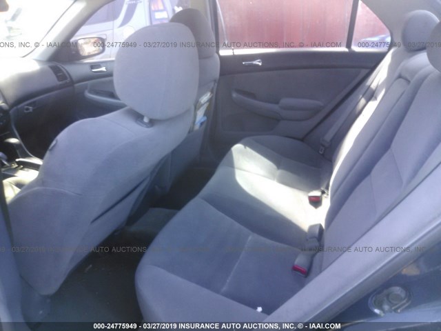 3HGCM56477G703403 - 2007 HONDA ACCORD LX BLUE photo 8