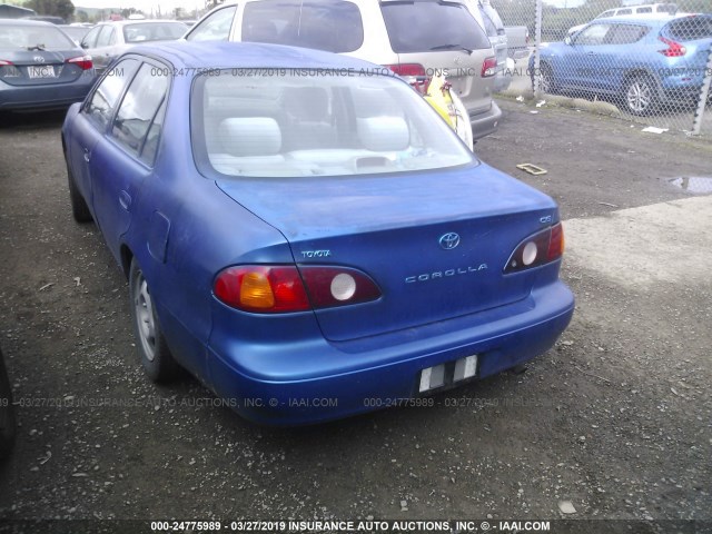 1NXBR12E61Z534140 - 2001 TOYOTA COROLLA CE/LE/S BLUE photo 3