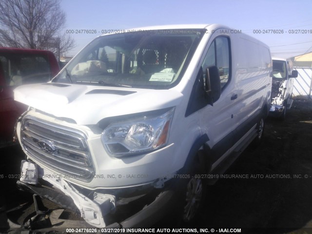 1FTYR1YM9JKA88641 - 2018 FORD TRANSIT T-250 WHITE photo 2