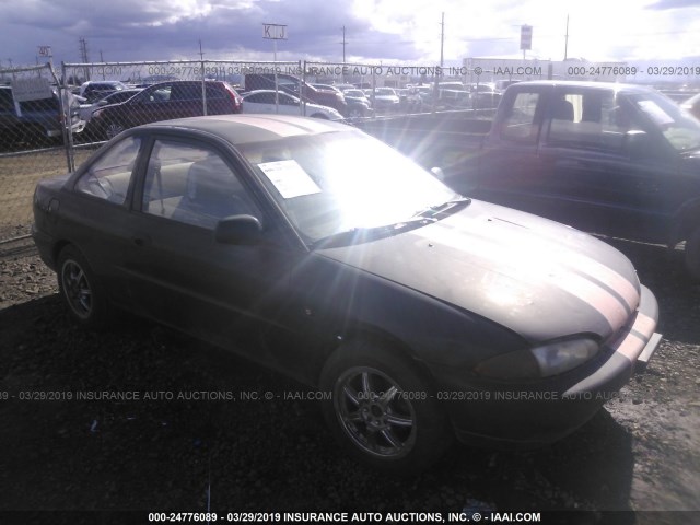 JA3AA11A3SU078331 - 1995 MITSUBISHI MIRAGE S BLACK photo 1