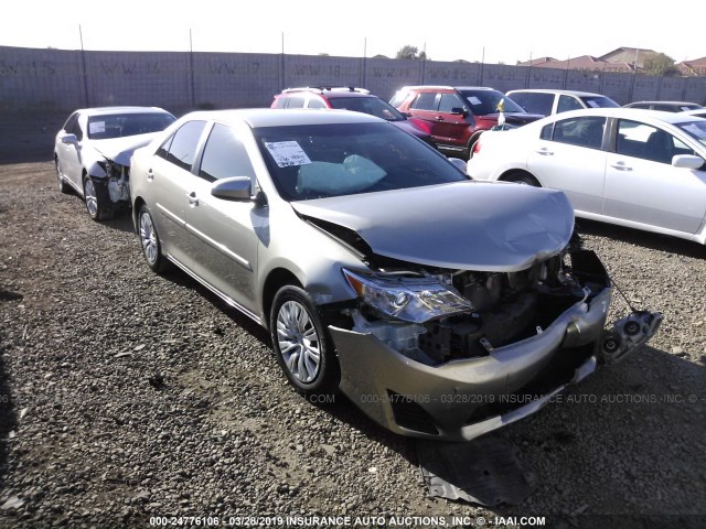 4T4BF1FK0ER415780 - 2014 TOYOTA CAMRY L/SE/LE/XLE 棕色 照片 1
