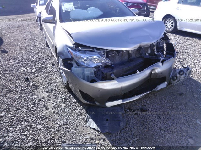 4T4BF1FK0ER415780 - 2014 TOYOTA CAMRY L/SE/LE/XLE 棕色 照片 6