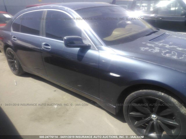 WBAGN63492DR06562 - 2002 BMW 745 LI BLUE photo 6