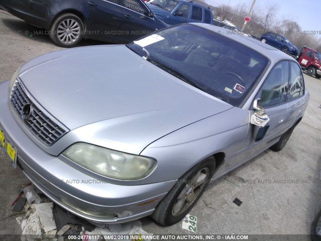 W06VR54R71R001467 - 2001 CADILLAC CATERA SPORT SILVER photo 2