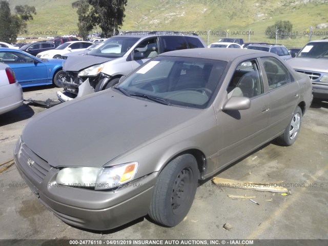 4T1BG22K41U106472 - 2001 TOYOTA CAMRY CE/LE/XLE ყავისფერი ფოტო 2