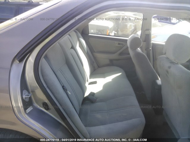 4T1BG22K41U106472 - 2001 TOYOTA CAMRY CE/LE/XLE ყავისფერი ფოტო 8