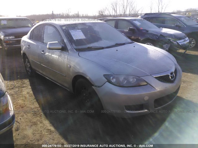 JM1BK12F671623587 - 2007 MAZDA 3 I SILVER photo 1