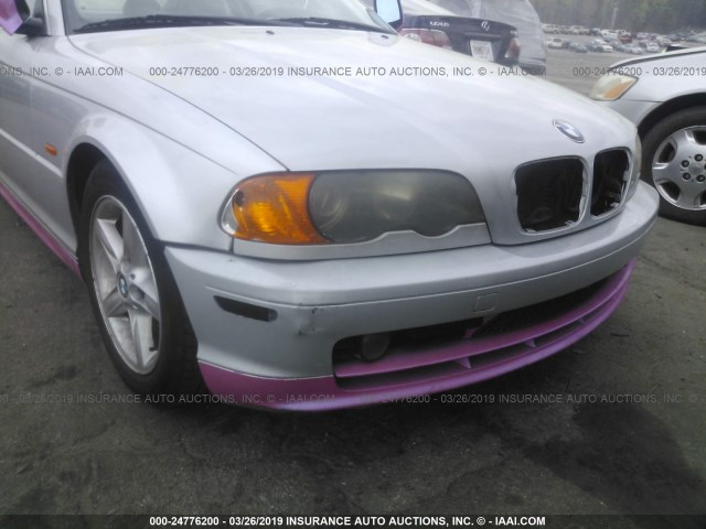 WBABM5346YJN92385 - 2000 BMW 328 CI SILVER photo 6