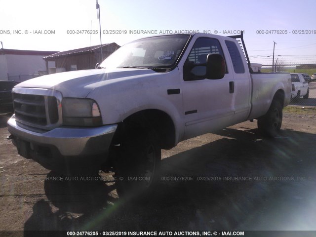 1FTSX31P33EB89090 - 2003 FORD F350 SRW SUPER DUTY WHITE photo 2