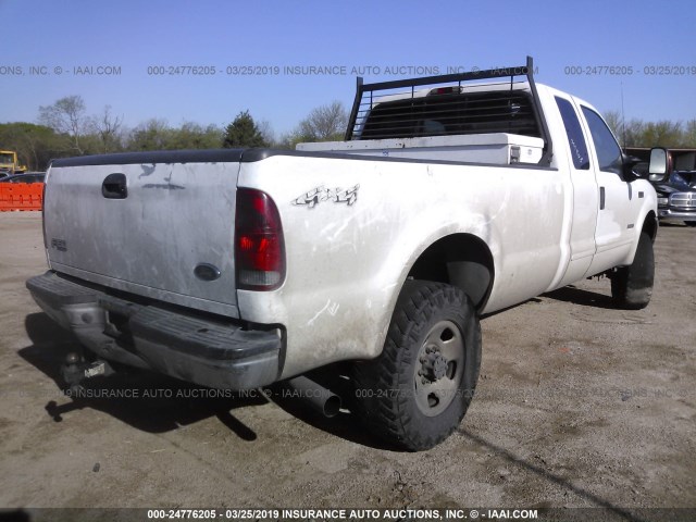 1FTSX31P33EB89090 - 2003 FORD F350 SRW SUPER DUTY WHITE photo 4