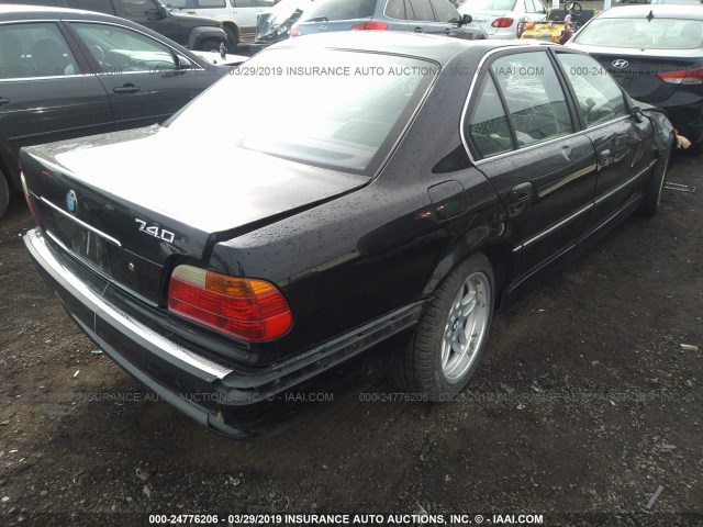 WBAGG8343YDN76917 - 2000 BMW 740 I AUTOMATIC BLACK photo 4