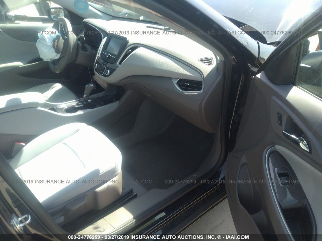 1G1ZC5ST8HF172779 - 2017 CHEVROLET MALIBU LS BLACK photo 5