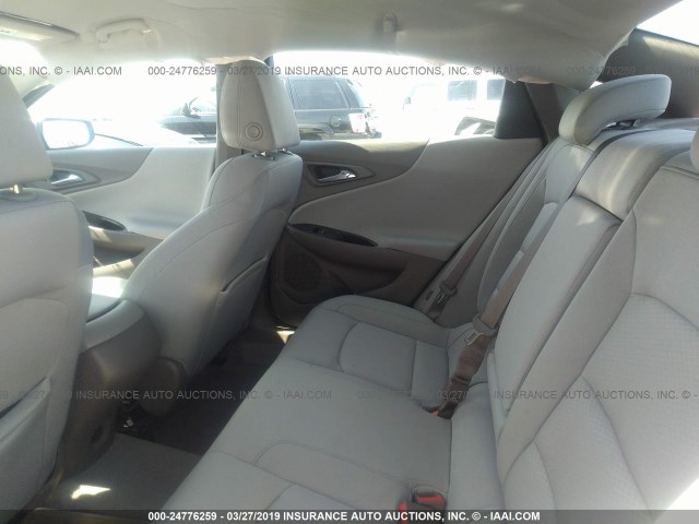 1G1ZC5ST8HF172779 - 2017 CHEVROLET MALIBU LS BLACK photo 8