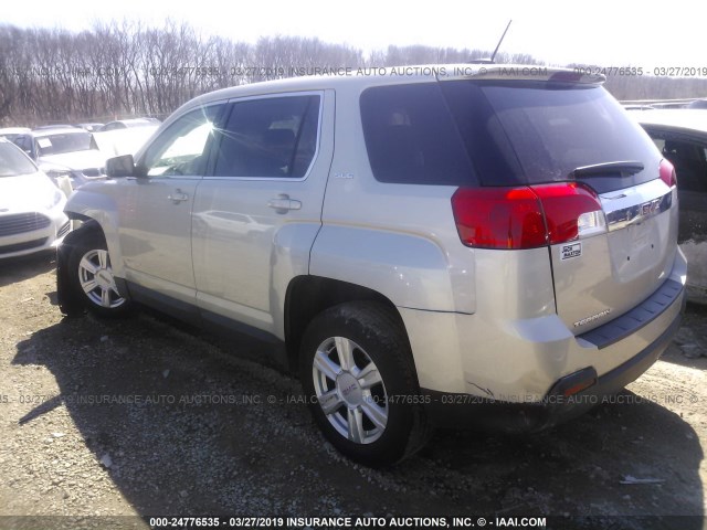 2GKALMEK5F6197880 - 2015 GMC TERRAIN SLE GRAY photo 3