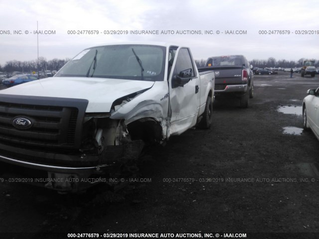 1FTEX1E8XAFB42439 - 2010 FORD F150 SUPER CAB WHITE photo 2