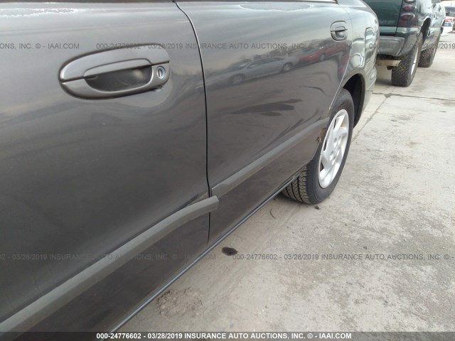 1YVGF22D3Y5175943 - 2000 MAZDA 626 ES/LX GRAY photo 6