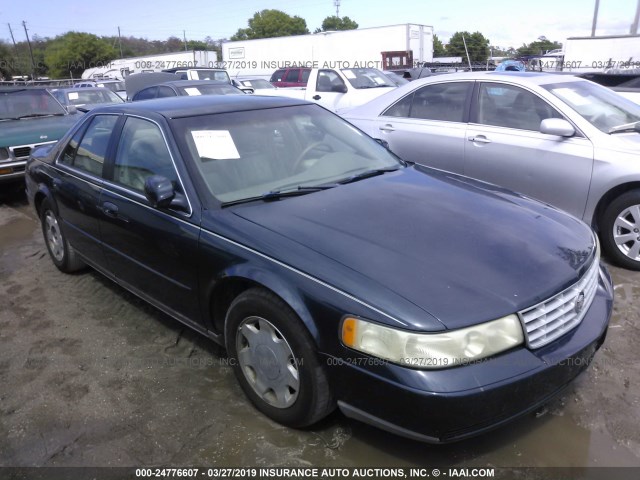 1G6KS54Y2YU185563 - 2000 CADILLAC SEVILLE SLS BLUE photo 1