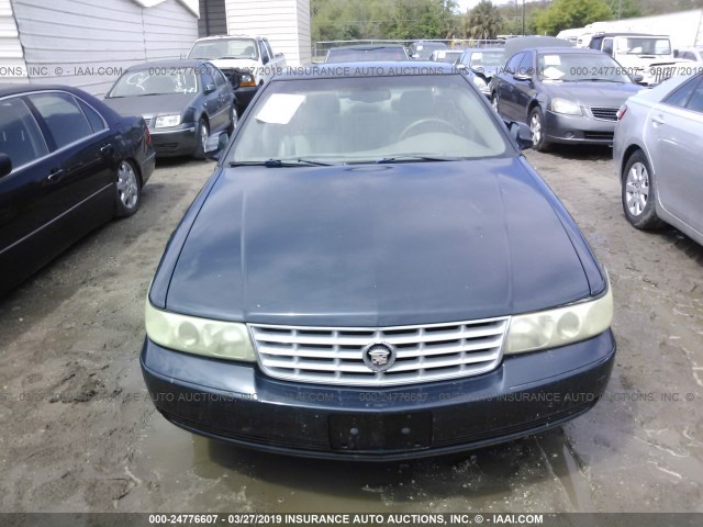 1G6KS54Y2YU185563 - 2000 CADILLAC SEVILLE SLS BLUE photo 6