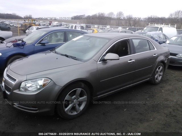 1G1ZC5E00CF130097 - 2012 CHEVROLET MALIBU 1LT 香槟色 照片 2