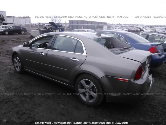 1G1ZC5E00CF130097 - 2012 CHEVROLET MALIBU 1LT 香槟色 照片 3