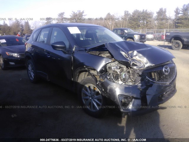 JM3KE4BE0E0311923 - 2014 MAZDA CX-5 SPORT GRAY photo 1