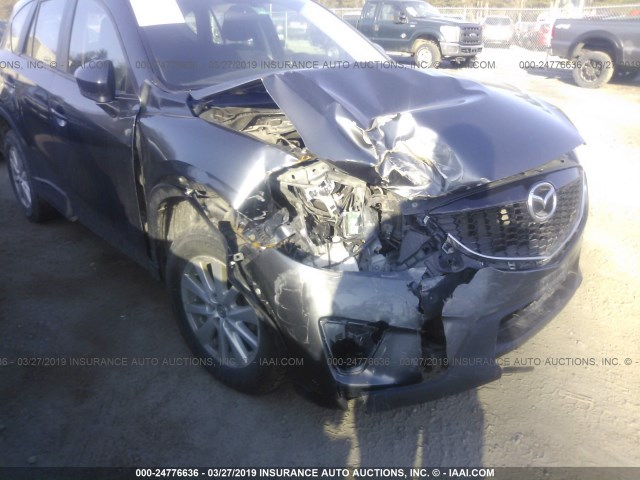 JM3KE4BE0E0311923 - 2014 MAZDA CX-5 SPORT GRAY photo 6