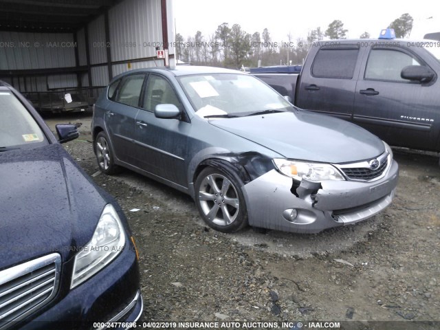 JF1GH63619G819989 - 2009 SUBARU IMPREZA OUTBACK SPORT GREEN photo 1